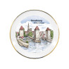 Assiette Contour doré 19cm - Strasbourg / MG 140