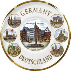 Assiette 7 décors 20cm -...